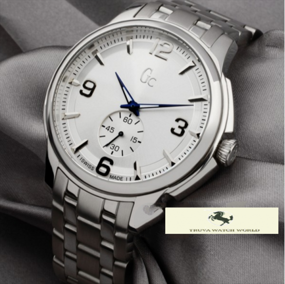 HK856 GUESS COLLECTİON KLASİK BEYAZ KADRAN METAL KORDON